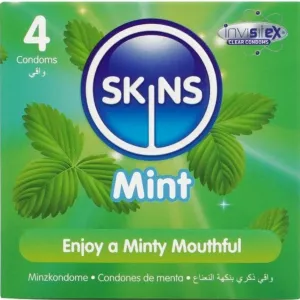 Mint Premium Kondome Packung 4 von Skins | Fesselliebe.de