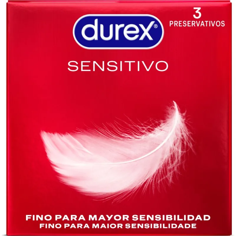 Sensitive Kondome 3 Stück von Durex Kondoms | Fesselliebe.de