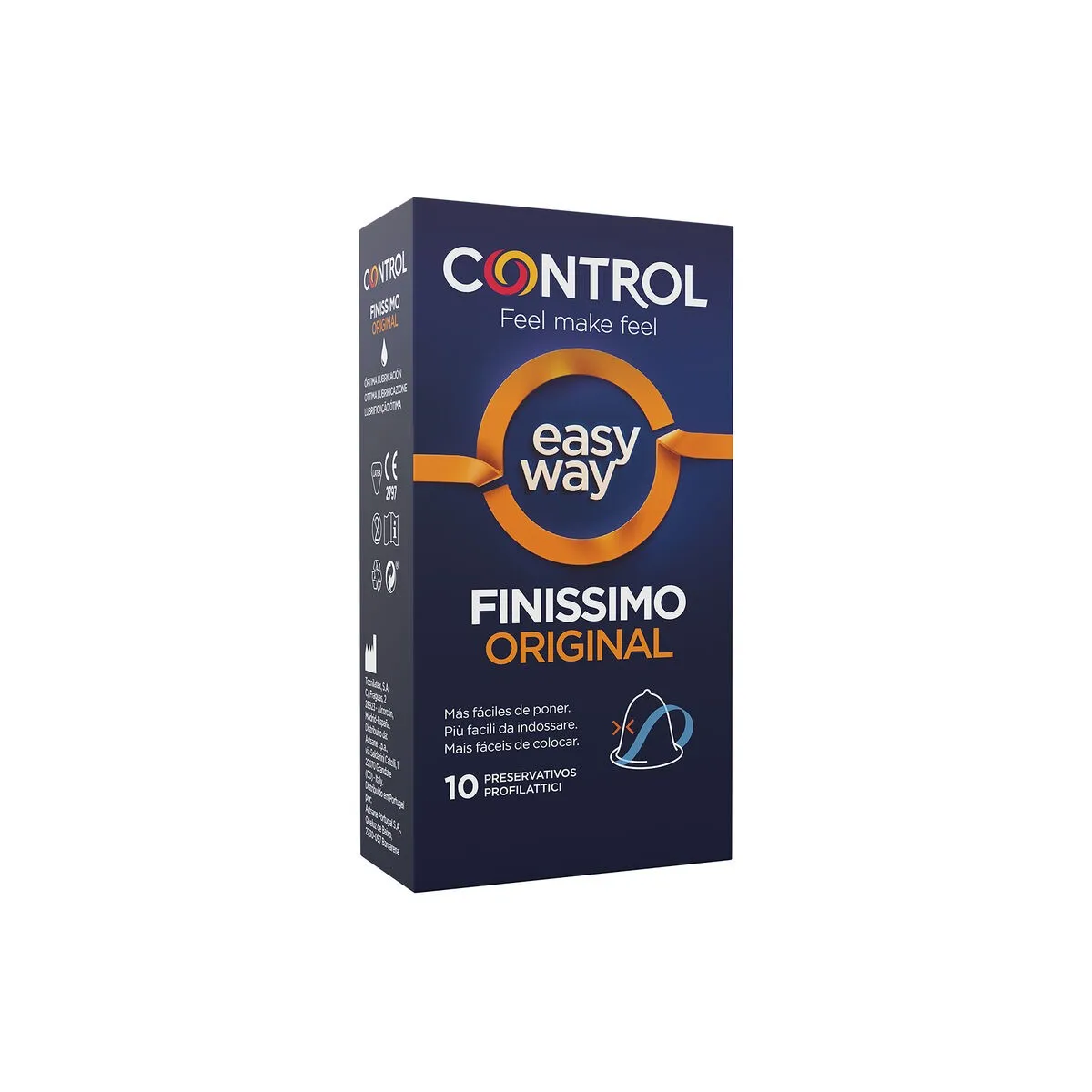 Adapta Easy Way Finissimo 10 Stück von Control Kondoms | Fesselliebe.de