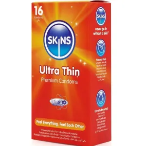 Ultradünne Premium-Kondome Packung 16 von Skins