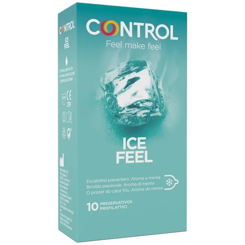 Eisfeel Cool Effect 10 Stück von Control Kondoms | Fesselliebe.de
