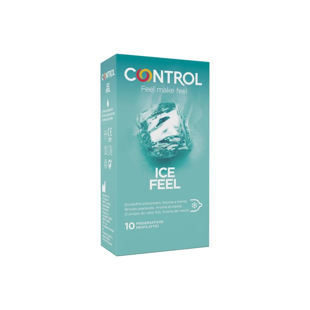 Eisfeel Cool Effect 10 Stück von Control Kondoms | Fesselliebe.de