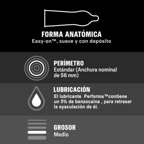 Verlängertes Vergnügen Verzögert 12 Stück von Durex Kondoms | Fesselliebe.de