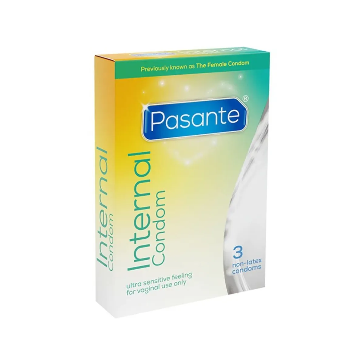 Innenkondom ohne Latex 3 Stück von Pasante | Fesselliebe.de