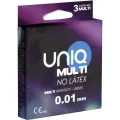 Multi Latexfreie Kondome 3 Stück von Uniq