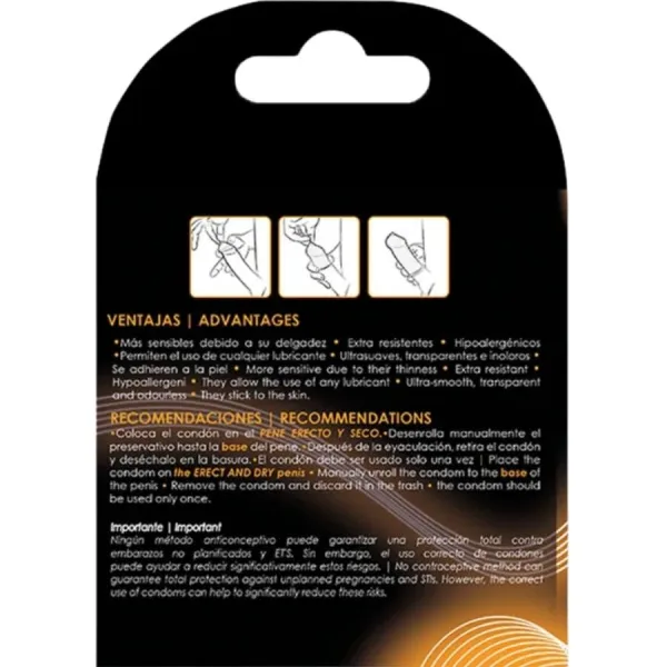 Classic Latexfreie Kondome 3 Stück von Uniq | Fesselliebe.de