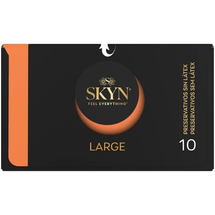 Grosse Extra anpassungskondome 10 Stück von Skyn | Fesselliebe.de