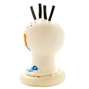 Handbemaltes Kondom Punk von Kondomerie