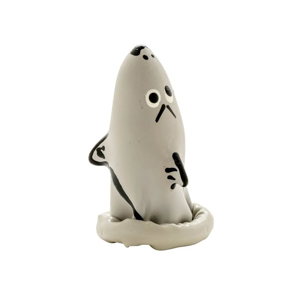 Handbemaltes Kondom Hai Modell 1 von Kondomerie | Fesselliebe.de