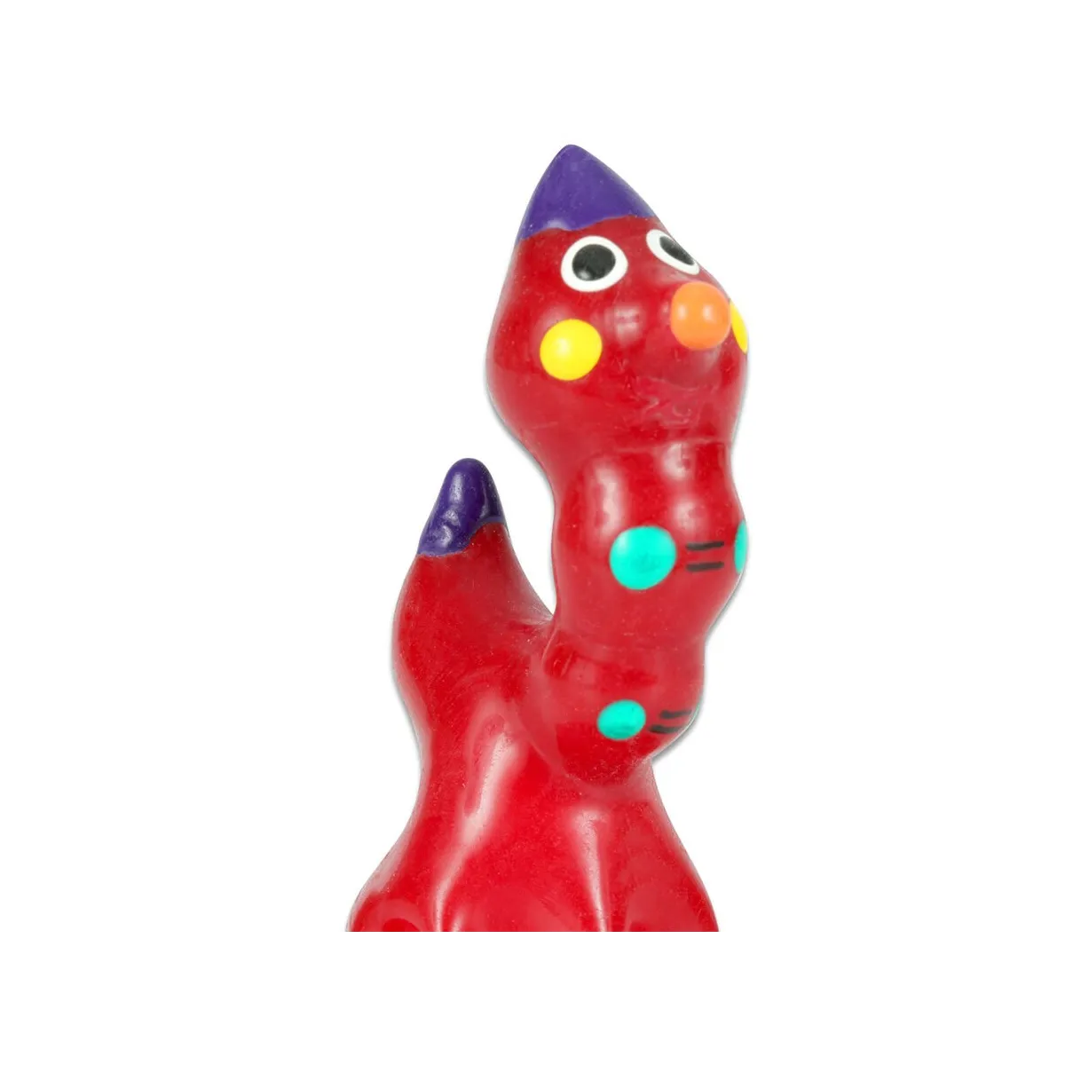 Handbemaltes Kondom Wurm von Kondomerie | Fesselliebe.de