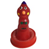 Handbemaltes Kondom Wurm von Kondomerie | Fesselliebe.de