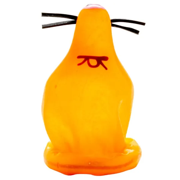 Handbemaltes Kondom Fox Glued von Kondomerie | Fesselliebe.de