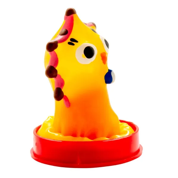 Handbemaltes Kondom Schwester von Kondomerie | Fesselliebe.de