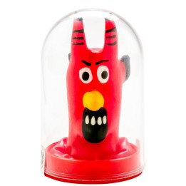 Handbemaltes Kondom Red Devil von Kondomerie | Fesselliebe.de