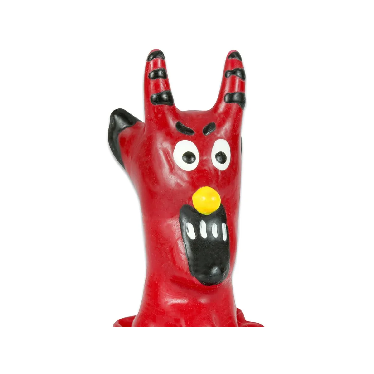 Handbemaltes Kondom Red Devil von Kondomerie | Fesselliebe.de