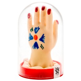 Handbemaltes Kondom Handmodell 1 von Kondomerie | Fesselliebe.de