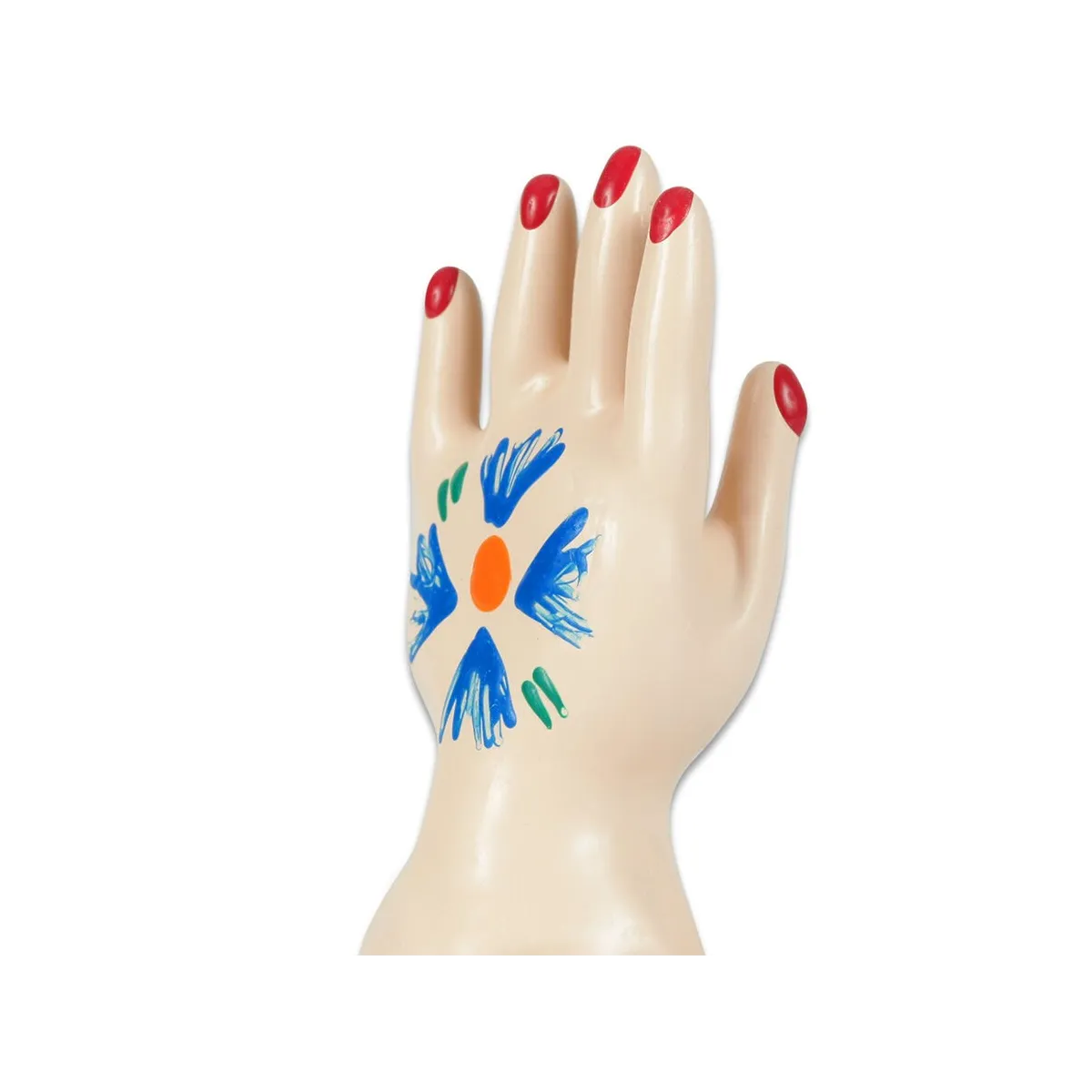 Handbemaltes Kondom Handmodell 1 von Kondomerie | Fesselliebe.de