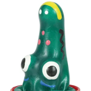 Handbemaltes Kondom Krokodil Modell 1 von Kondomerie