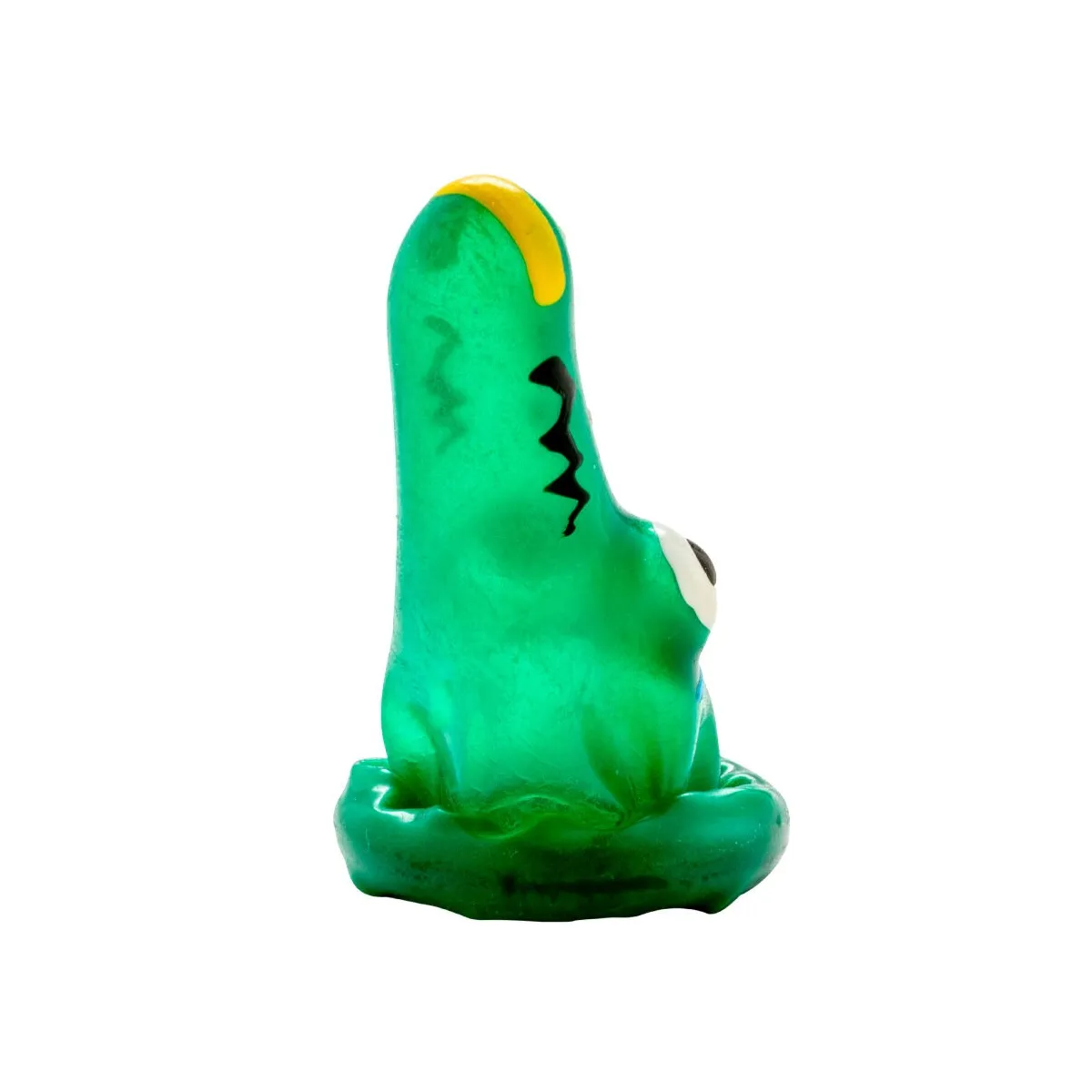 Handbemaltes Kondom Krokodil Modell 1 von Kondomerie | Fesselliebe.de