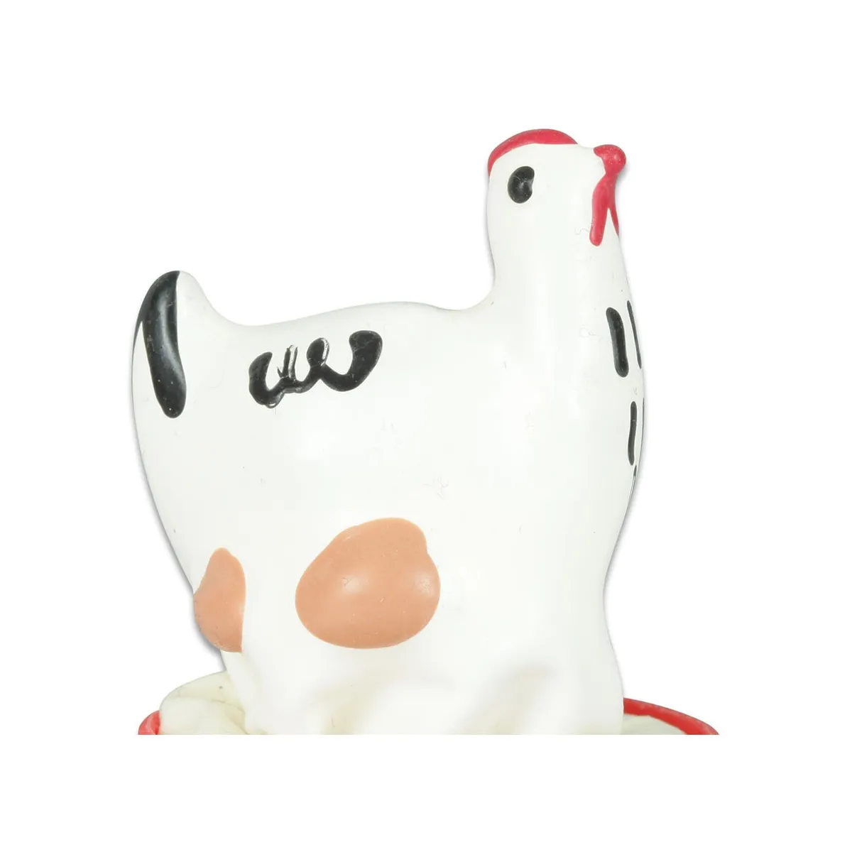 Handbemaltes Kondom Hühnchen Weiss von Kondomerie | Fesselliebe.de
