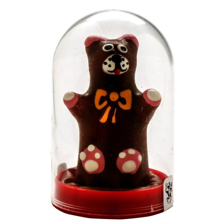 Handbemaltes Kondom Teddybär von Kondomerie | Fesselliebe.de