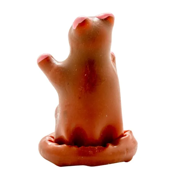 Handbemaltes Kondom Teddybär von Kondomerie | Fesselliebe.de