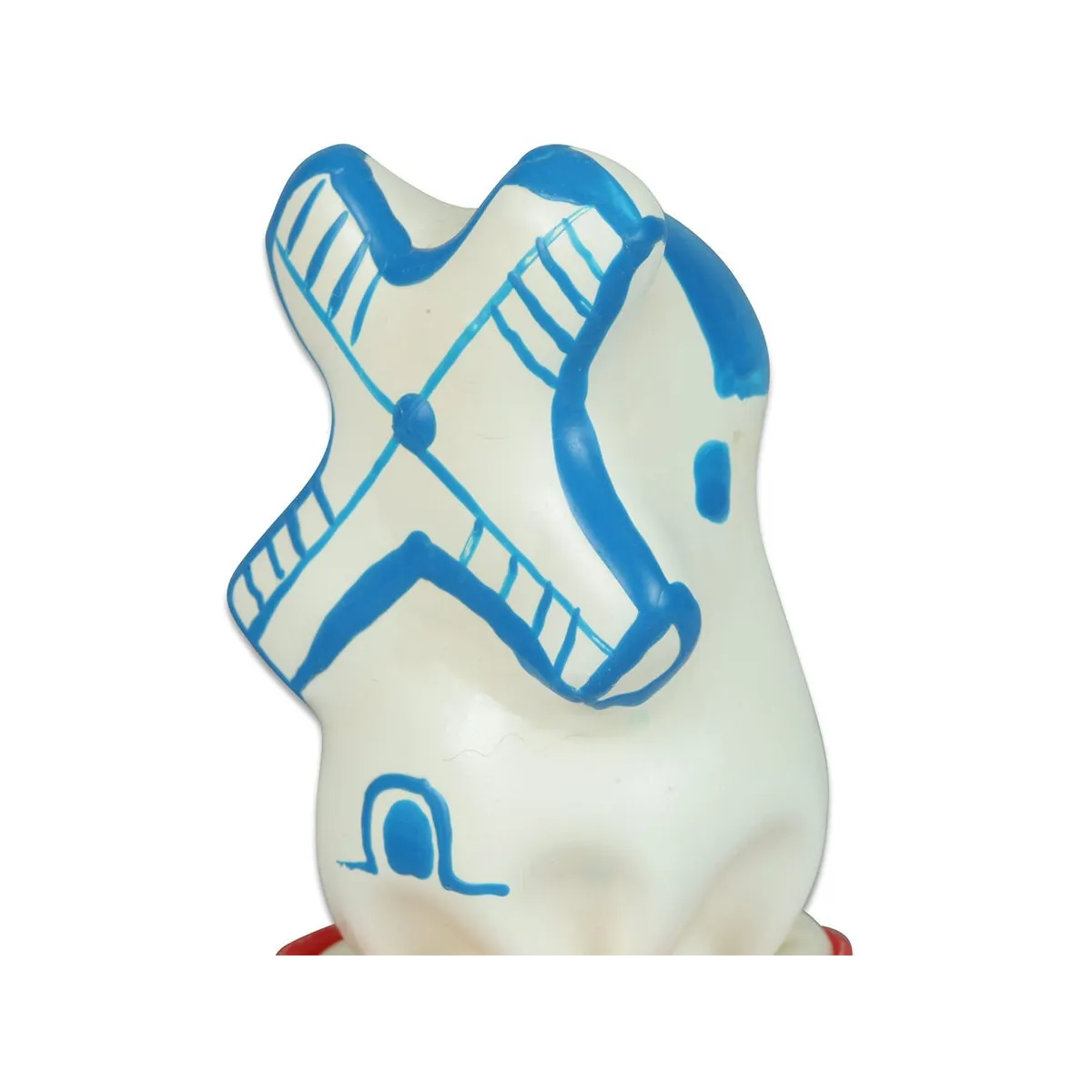 Handbemaltes Kondom Windmühle von Kondomerie | Fesselliebe.de