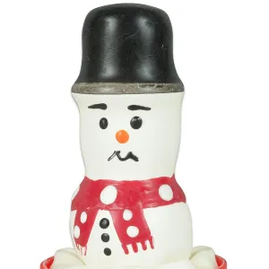 Handbemaltes Kondom Schneemann von Kondomerie