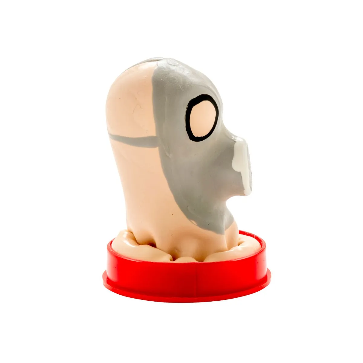 Handbemaltes Kondomgasmaske von Kondomerie | Fesselliebe.de
