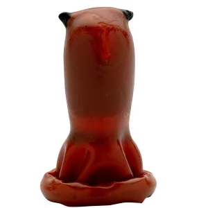 Handbemaltes Kondom Eule von Kondomerie