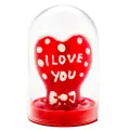Handbemaltes Kondom Herz - Ich Liebe Dich Modell 1 von Kondomerie