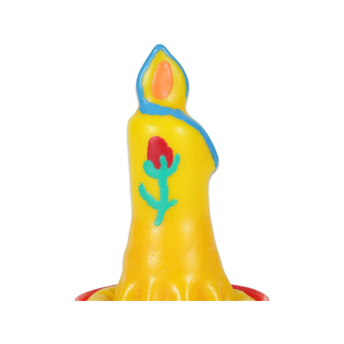 Handbemaltes Kondom Kerze von Kondomerie | Fesselliebe.de