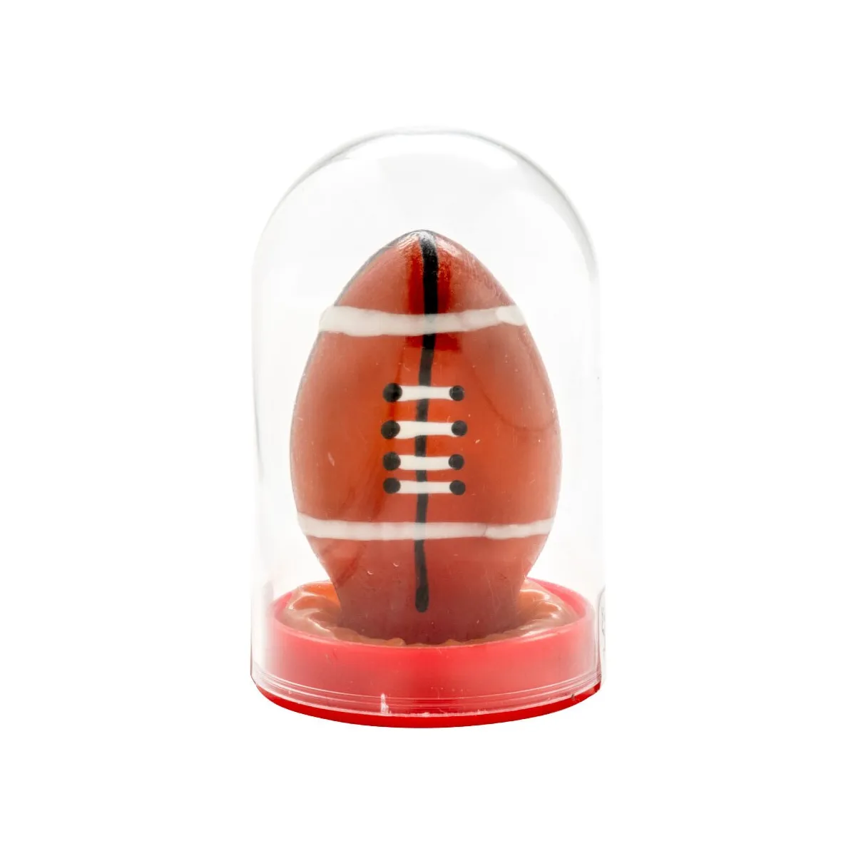 Handbemaltes Kondom Rugbyball von Kondomerie | Fesselliebe.de