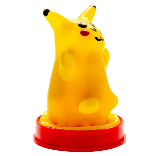 Handbemaltes Kondom Gelbe Maus von Kondomerie | Fesselliebe.de