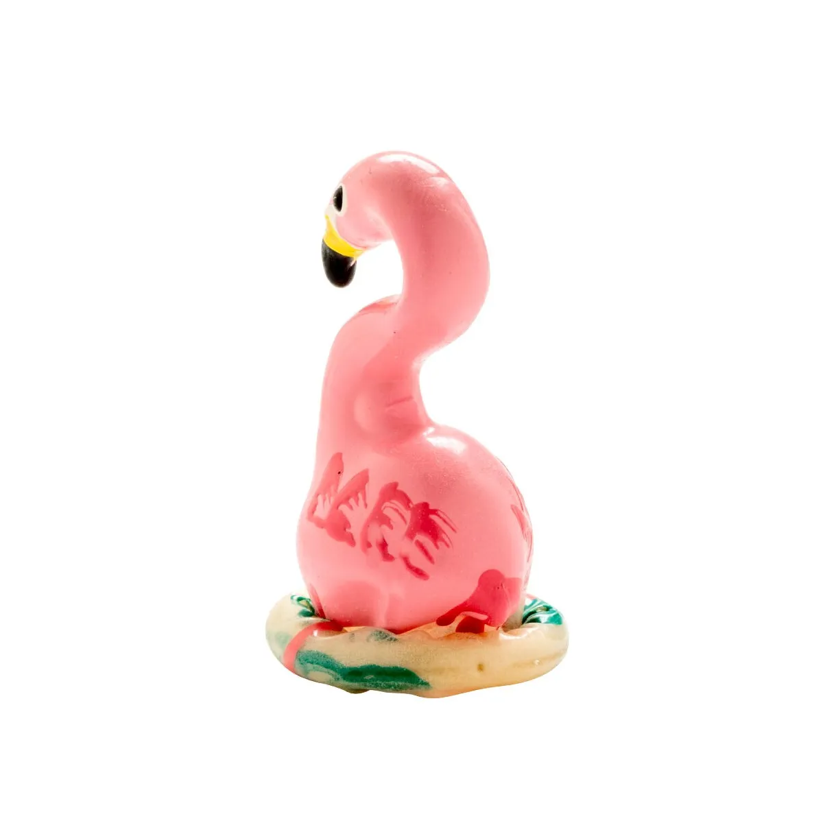 Handbemaltes Kondom Flamingo Pink von Kondomerie | Fesselliebe.de