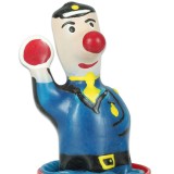 Handbemaltes Kondom Polizist von Kondomerie | Fesselliebe.de