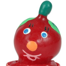 Handbemaltes Kondom Tomate von Kondomerie | Fesselliebe.de