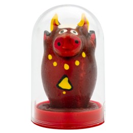 Handbemaltes Kondom Bull Modell 1 von Kondomerie | Fesselliebe.de