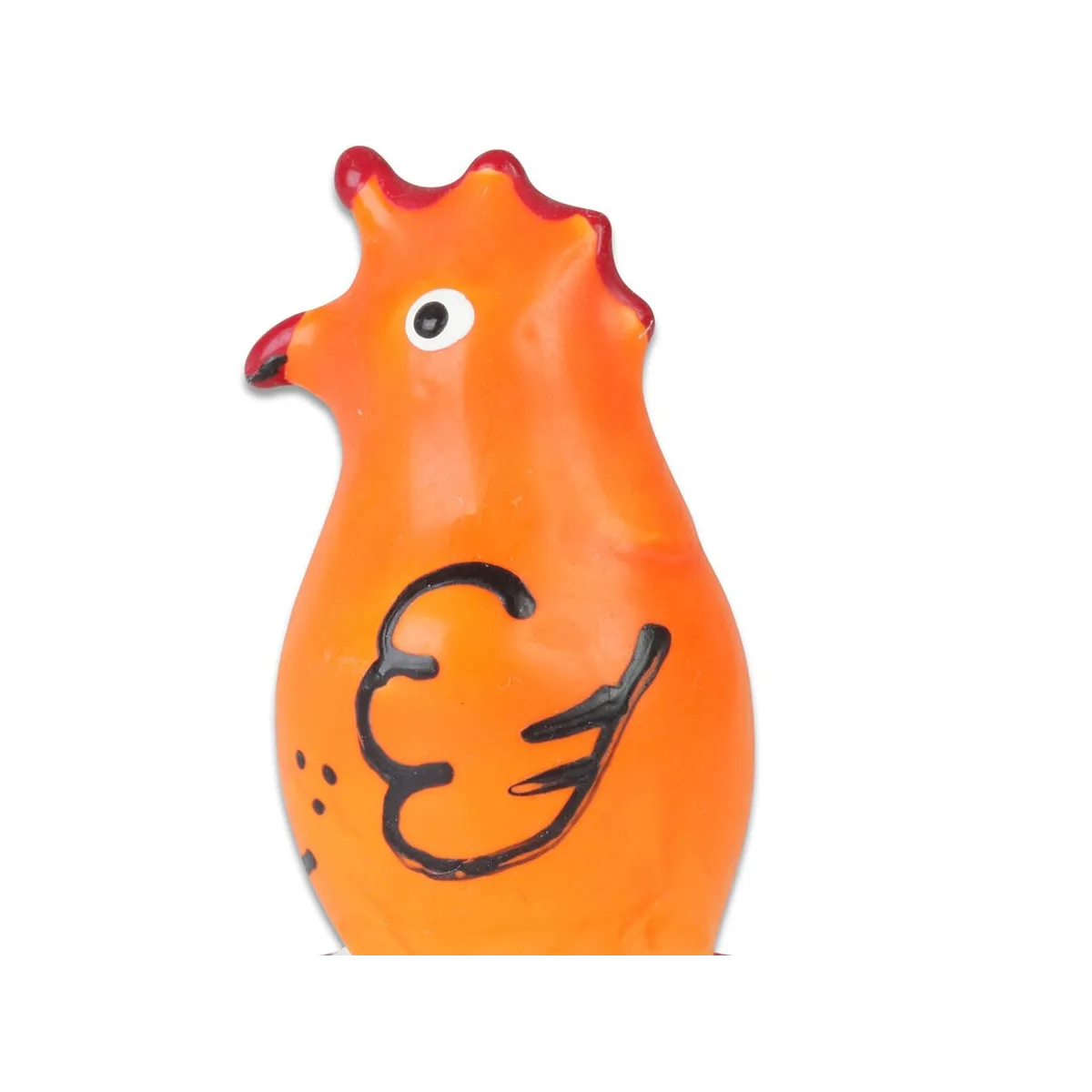 Handbemaltes Kondom Hahnmodell 1 von Kondomerie | Fesselliebe.de