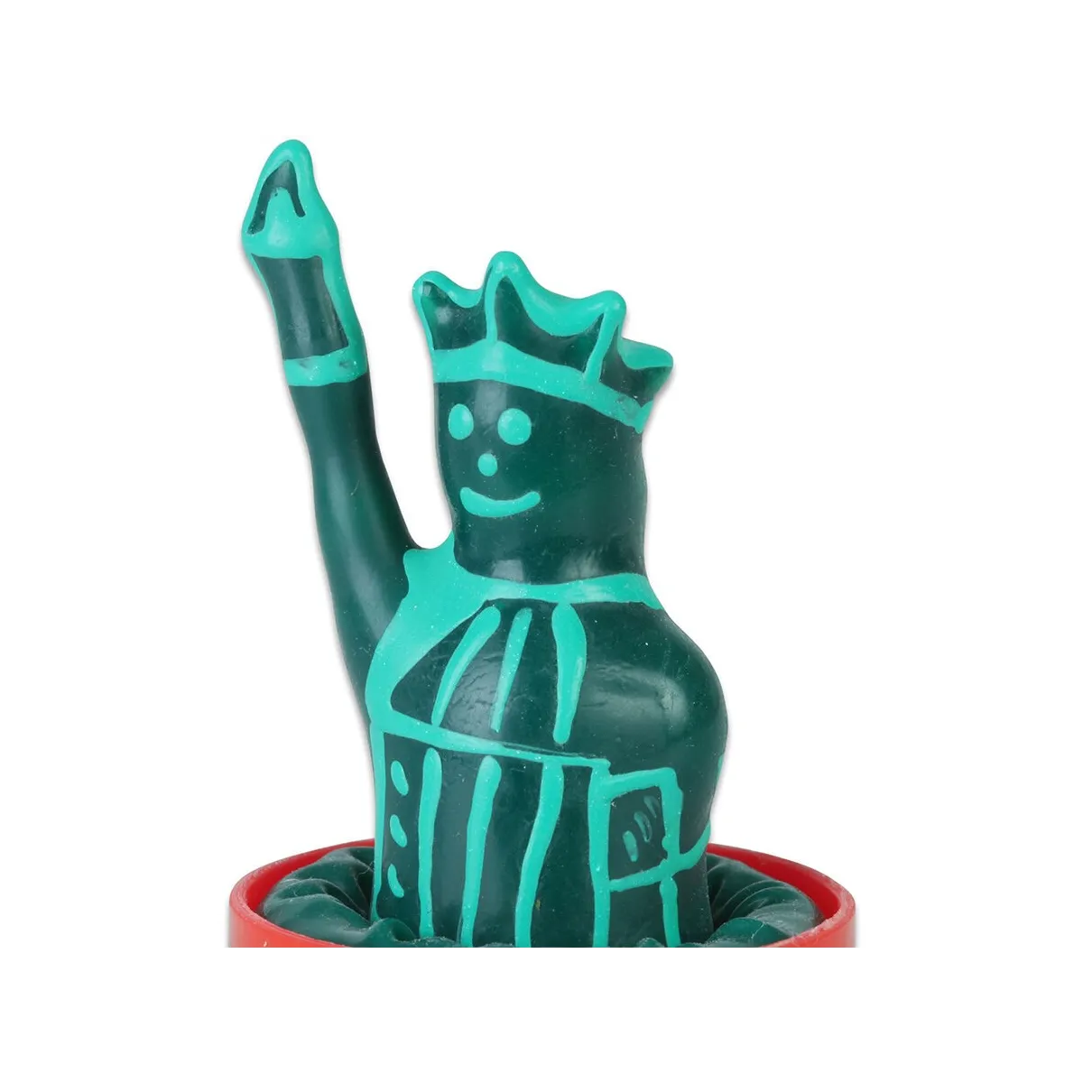 Handbemaltes Kondom Freiheitsstatue Modell 1 von Kondomerie | Fesselliebe.de