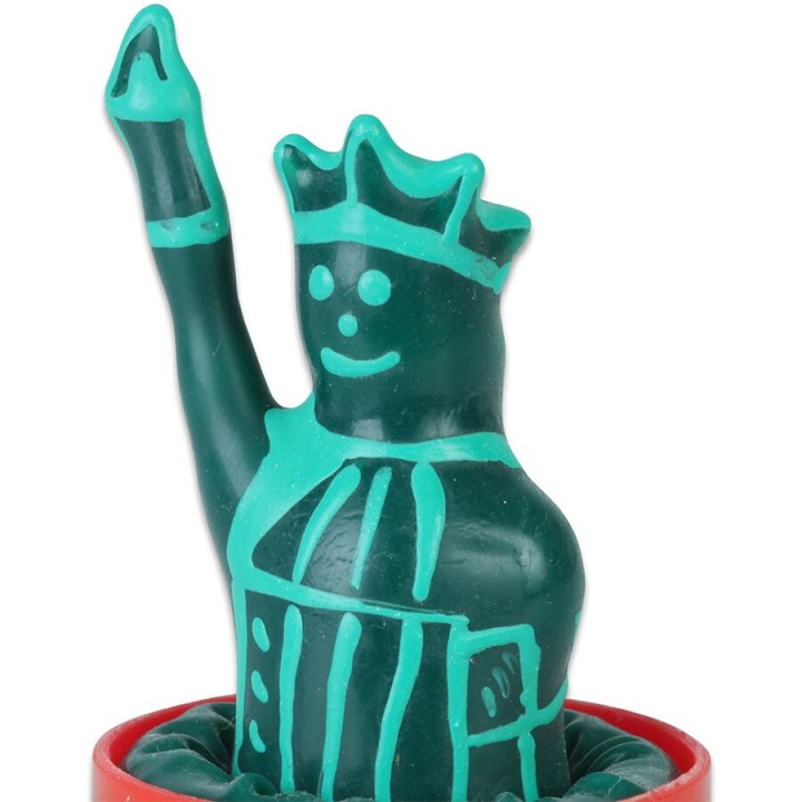 Handbemaltes Kondom Freiheitsstatue Modell 1 von Kondomerie | Fesselliebe.de
