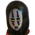 Handbemaltes Kondom Maske Ghost Black von Kondomerie