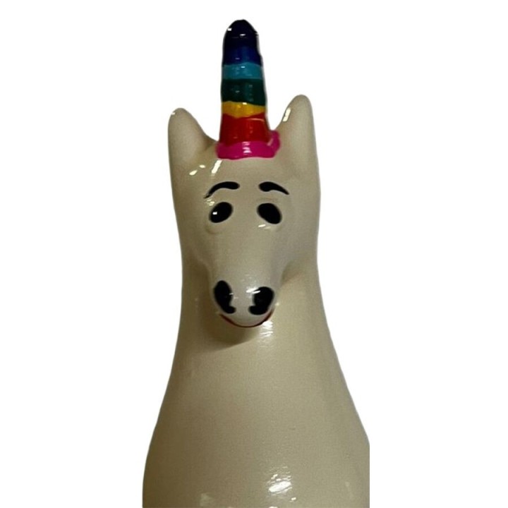 Handbemaltes Kondom Einhorn Regenbogen von Kondomerie | Fesselliebe.de