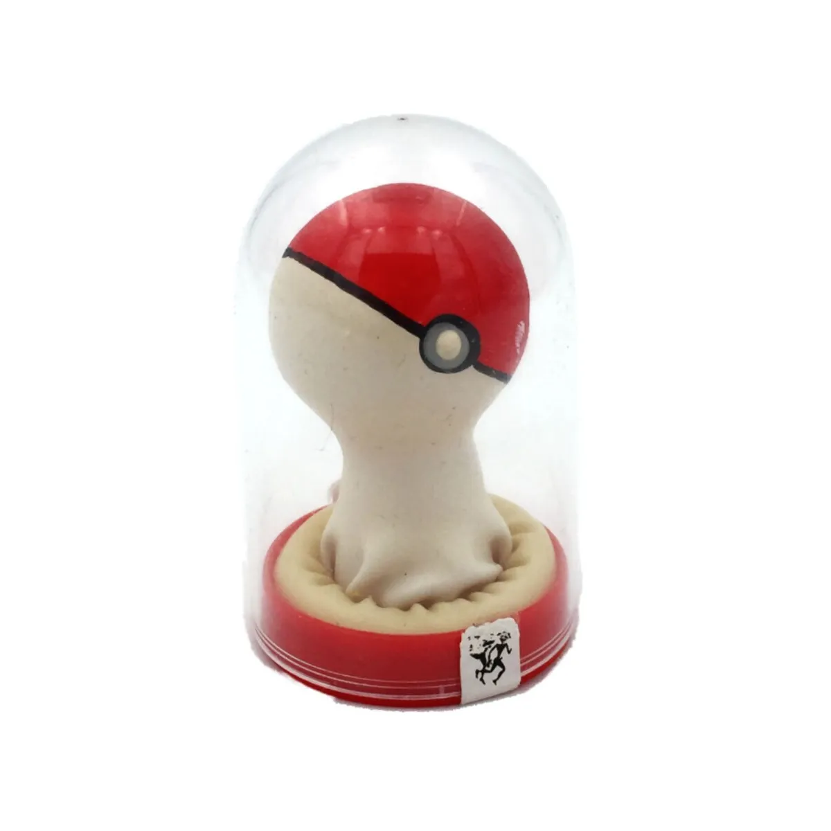 Handbemaltes Kondom Pokeball Rot-Weiss von Kondomerie | Fesselliebe.de
