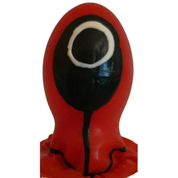 Handbemaltes Kondom Kreis von Kondomerie | Fesselliebe.de