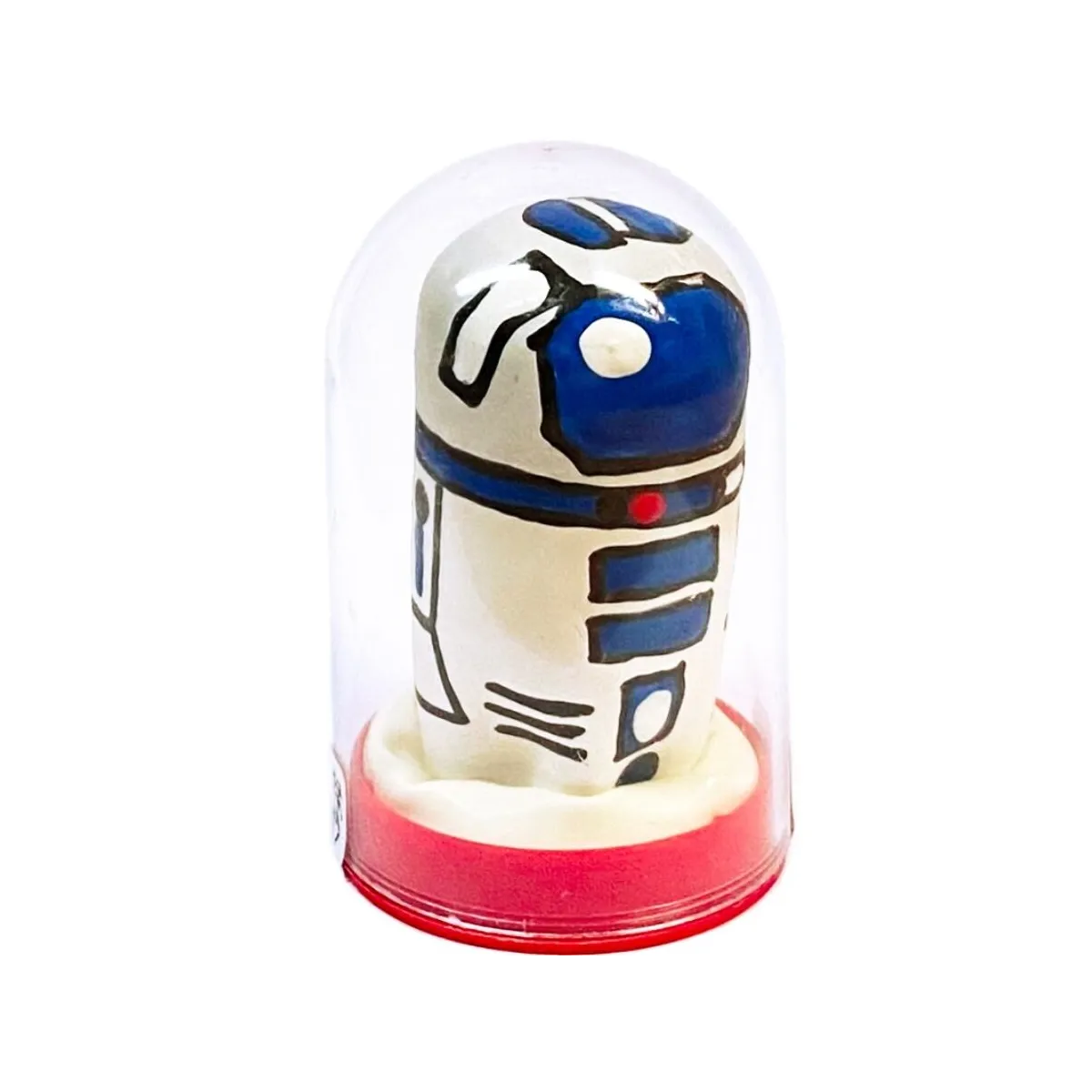 Handbemaltes Kondom Roboter von Kondomerie | Fesselliebe.de