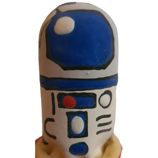 Handbemaltes Kondom Roboter von Kondomerie | Fesselliebe.de