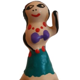 Handbemaltes Kondom Hula Girl von Kondomerie | Fesselliebe.de