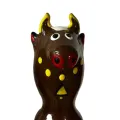 Handbemaltes Kondom Bull Black Modell 2 von Kondomerie