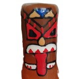 Handbemaltes Kondom Tiki Totem-01 von Kondomerie | Fesselliebe.de